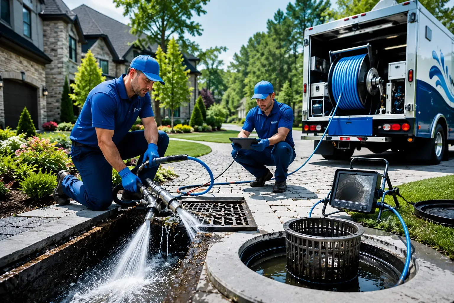 Local outdoor drain cleaning professionals in Sinton, TX